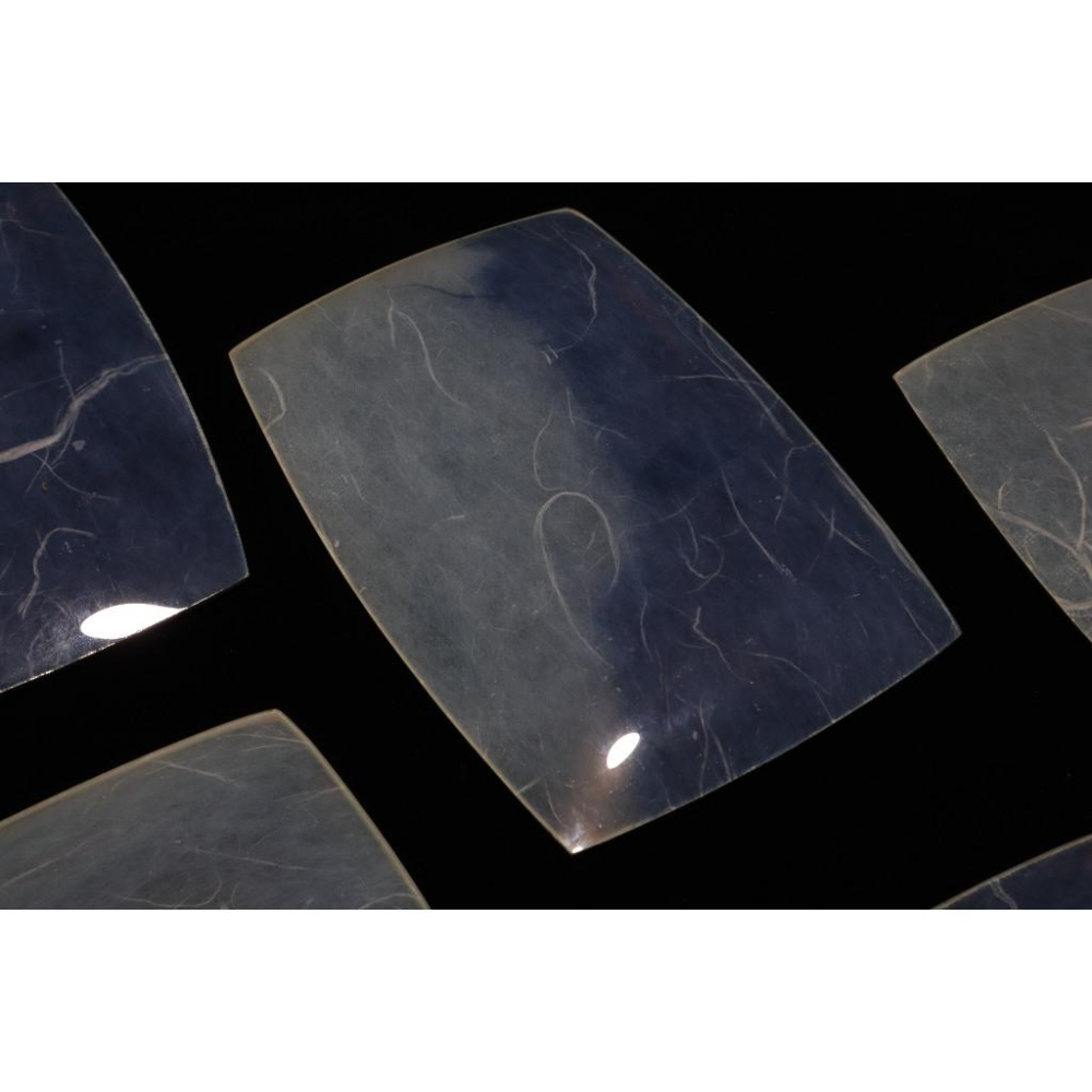 《部町》日本 手造 和紙玻璃菓子皿 五客｜抹茶 茶道具 茶道 花道 花藝 神社 京都 古董 茶碗 茶杯｜抹茶 茶道具-細節圖5