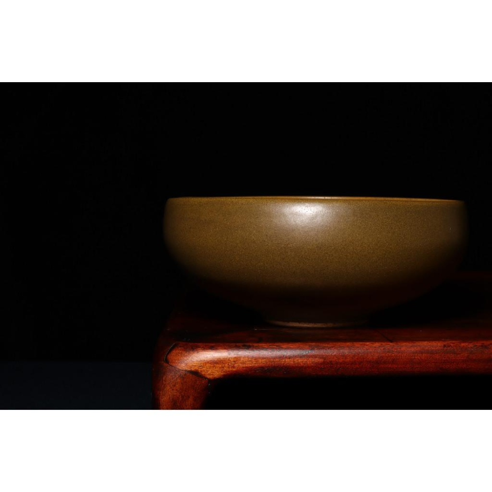 《部町》日本 蕎麥釉 菓子缽 附木箱 ｜抹茶 茶道具 茶道 花道 花藝 神社 京都 古董 茶碗 茶杯-細節圖2