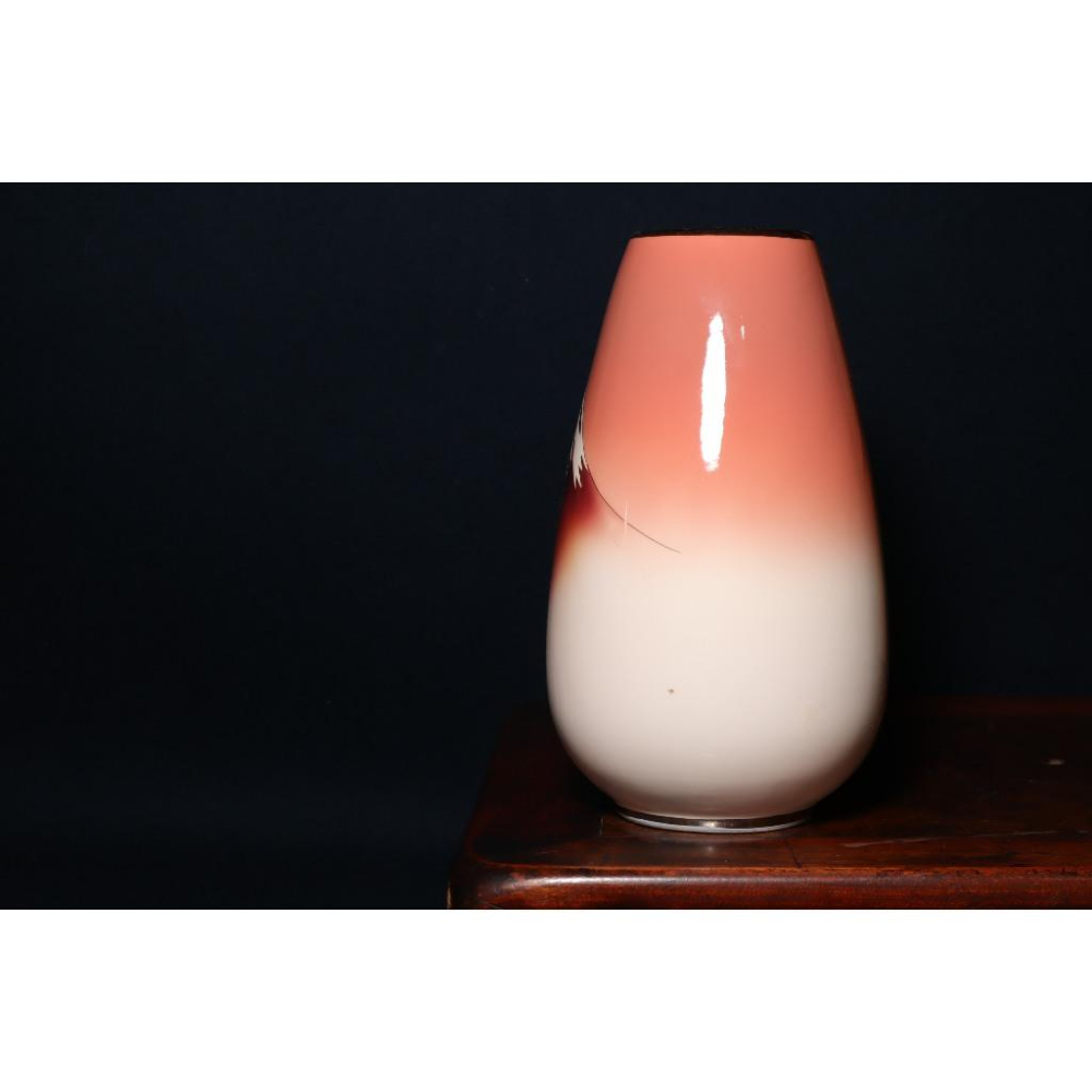 《部町》七寶燒 赤富士 花瓶 花器 ｜抹茶 茶道具 茶道 花道 花藝 神社 茶葉 茶杯 茶海 茶藝 普洱茶-細節圖2