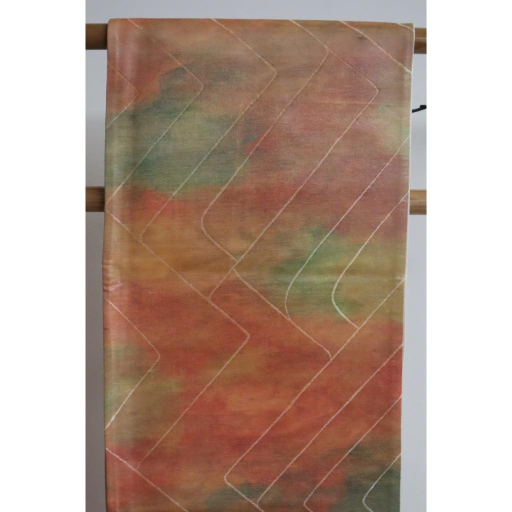 《部町》日本 佐賀織 七彩光影 六通和服腰帶 茶墊 茶巾 |浴衣 着物 袋帶 茶碗 茶道具 茶席 桌巾 花藝 茶杯-細節圖3