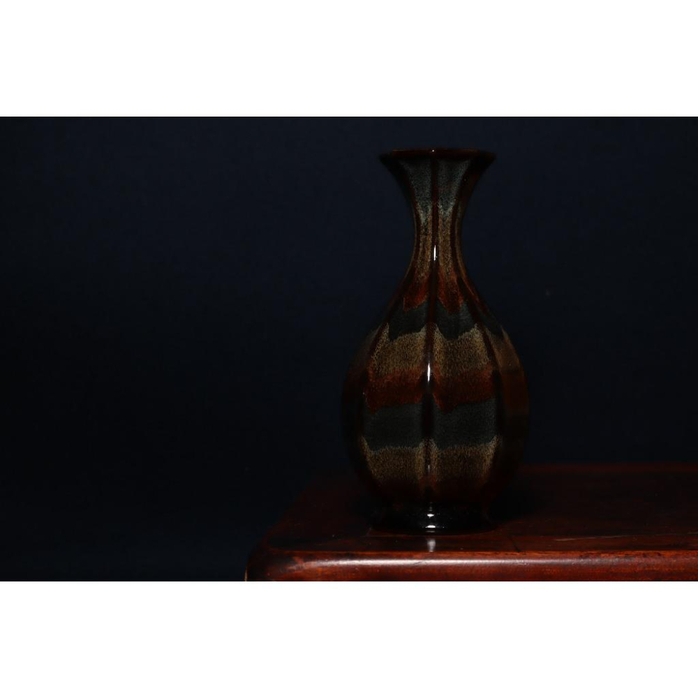 《部町》日本 神宮式祭典 御供素瓶燒製 六角瓶 花瓶 附木箱  ｜抹茶 茶道具 茶道 花道 花藝 神社 茶葉 茶杯 茶海-細節圖2