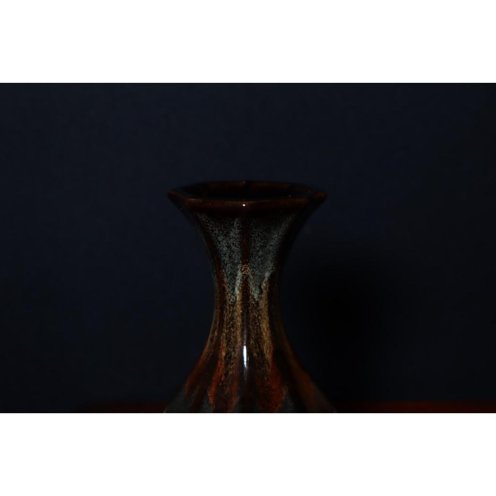 《部町》日本 神宮式祭典 御供素瓶燒製 六角瓶 花瓶 附木箱  ｜抹茶 茶道具 茶道 花道 花藝 神社 茶葉 茶杯 茶海-細節圖5