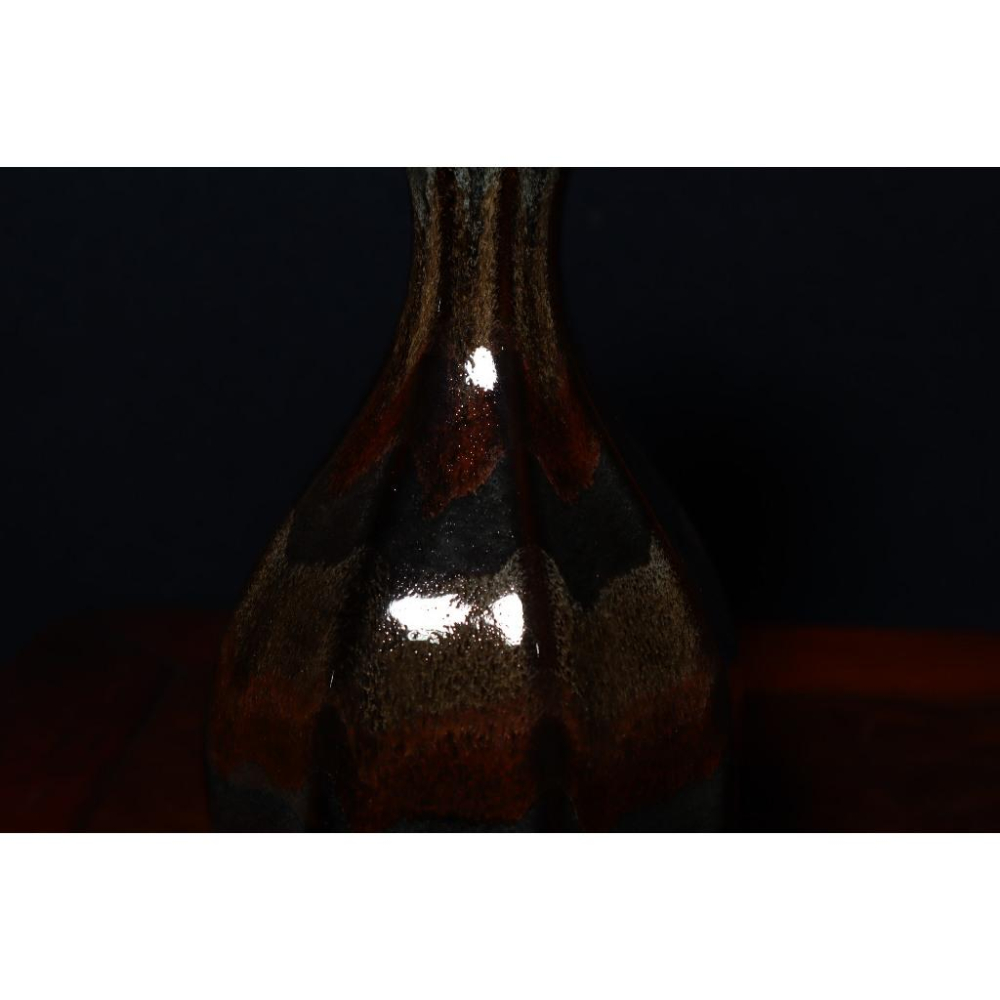 《部町》日本 神宮式祭典 御供素瓶燒製 六角瓶 花瓶 附木箱  ｜抹茶 茶道具 茶道 花道 花藝 神社 茶葉 茶杯 茶海-細節圖6