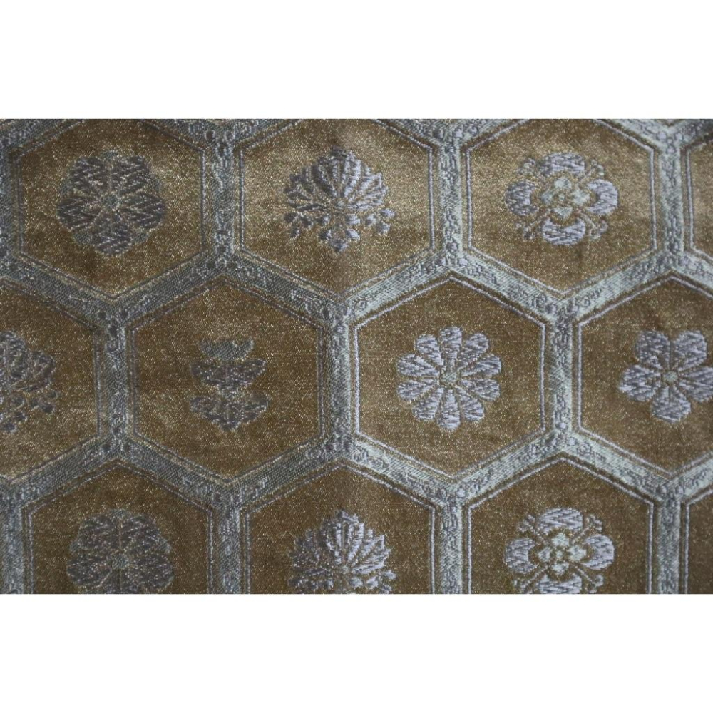 《部町》日本 西陣織 金線龜甲紋 六通和服腰帶 茶巾 茶墊|浴衣 着物 袋帶 茶碗 茶道具 茶席 桌巾 花藝 茶杯-細節圖5