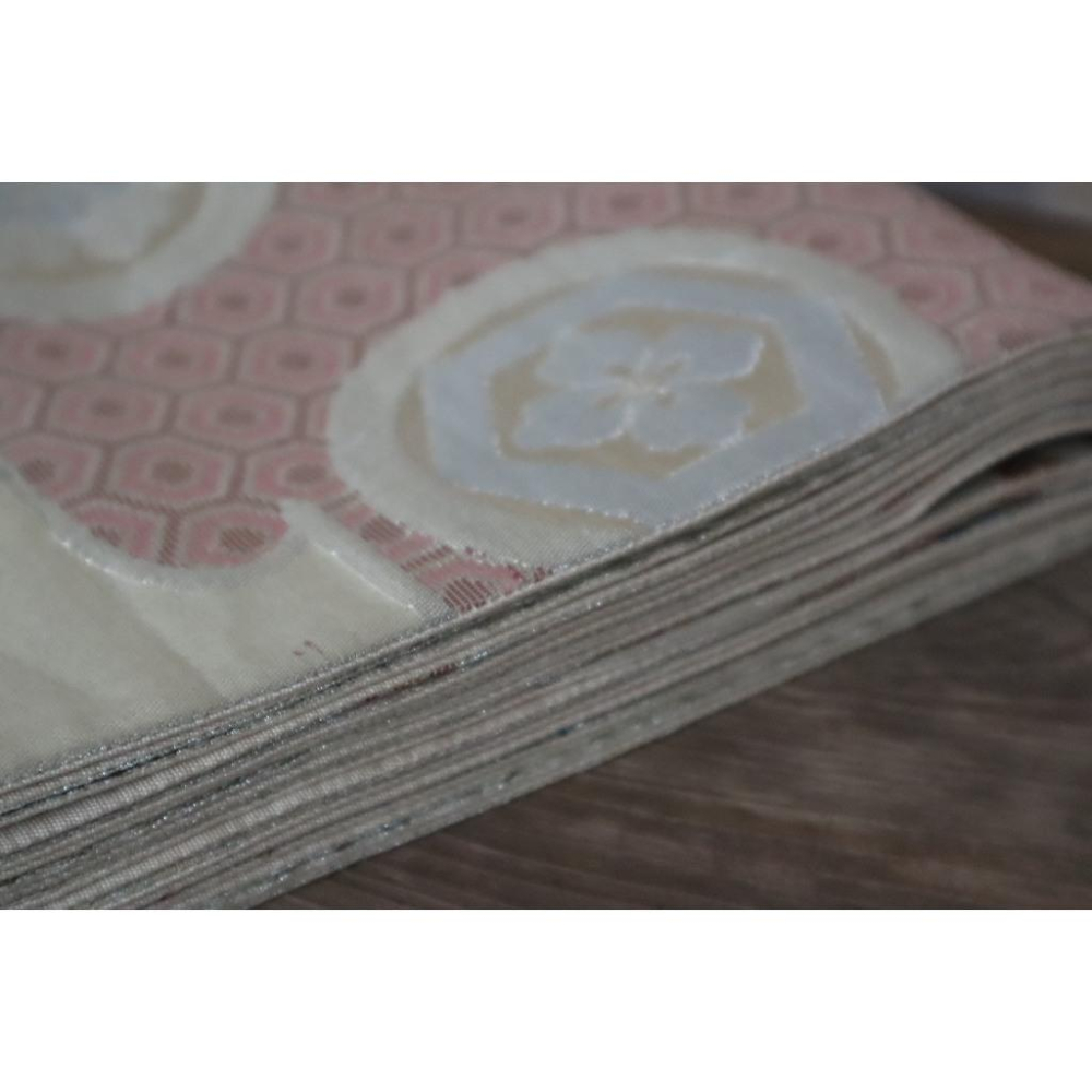 《部町》日本 唐織 雲鶴家徽 六通 和服腰帶 茶墊 茶巾|浴衣 着物 袋帶 茶碗 茶道具 茶席 桌巾 花藝 茶杯-細節圖2