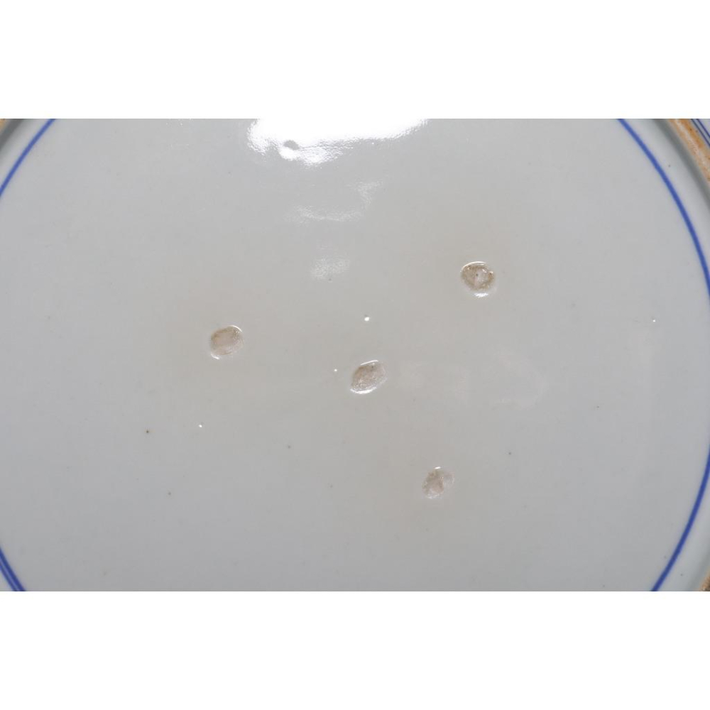 《部町》日本 肥前古伊萬里 描金遠山田舍大賞盤｜抹茶 茶道具 茶道 花道 花藝 神社 茶碗 茶葉 京都 普洱茶 茶罐-細節圖9