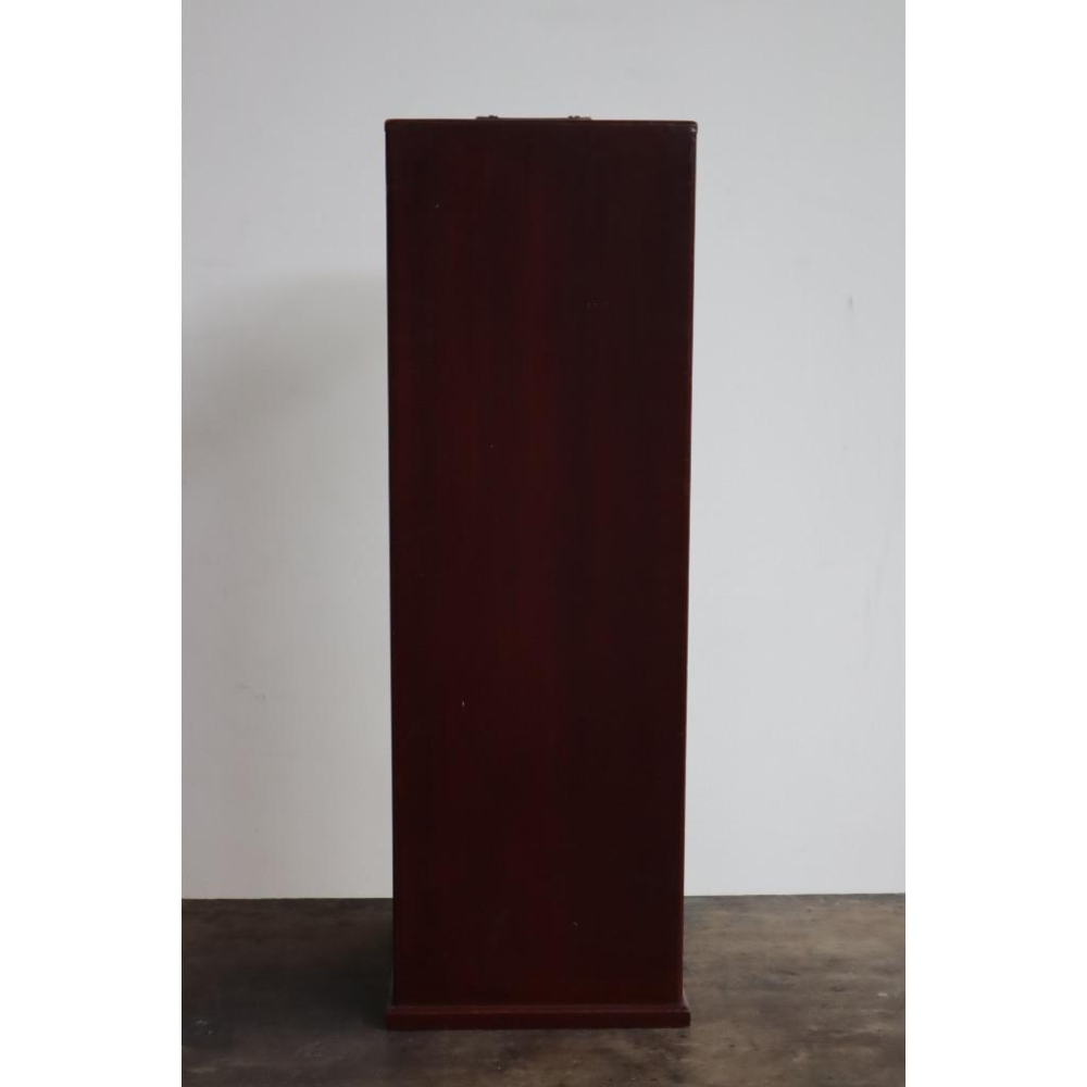 《部町》日本 木胎 春慶塗 銅把手 長茶冊 茶箱｜抹茶 茶道具 茶道 花道 花藝 神社 京都 古董 茶碗 茶杯-細節圖6