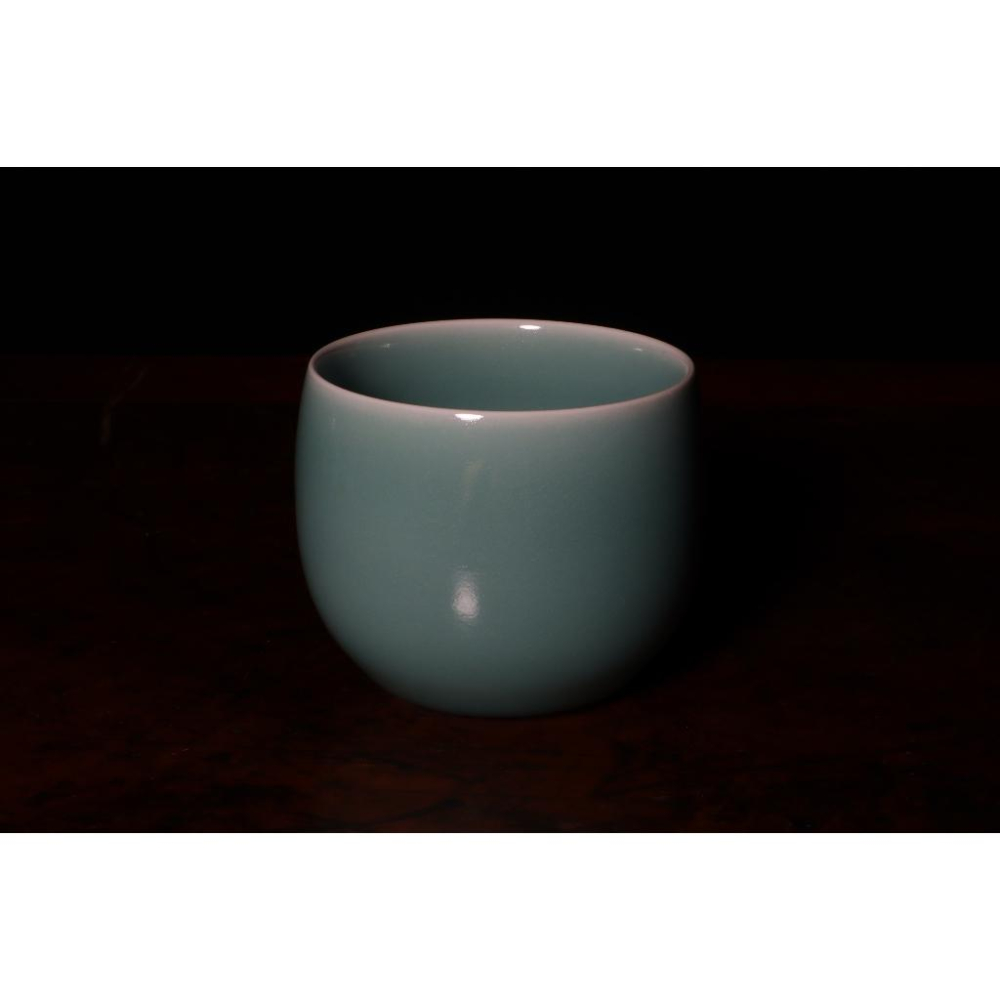 《部町》日本 國民品牌 白山陶器 青瓷湯吞杯 茶杯 水杯 ｜抹茶 茶道具 茶道 花道 花藝 神社 茶葉 茶杯 茶海 茶-細節圖4