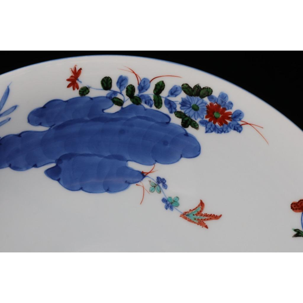 《部町》日本 源右衛門窯 伊萬里繪盤 菓子盤 附木箱 ｜抹茶 茶道具 茶道 花道 花藝 神社 茶碗 茶葉 京都 普洱-細節圖4