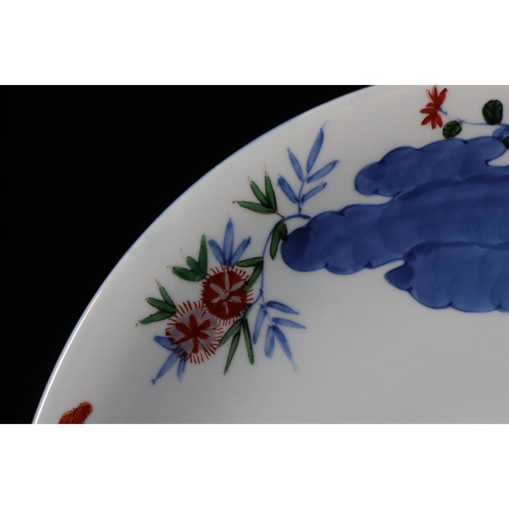 《部町》日本 源右衛門窯 伊萬里繪盤 菓子盤 附木箱 ｜抹茶 茶道具 茶道 花道 花藝 神社 茶碗 茶葉 京都 普洱-細節圖5