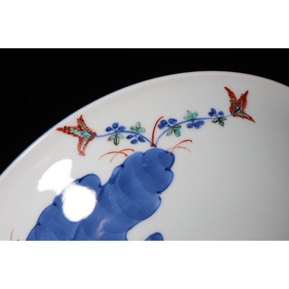 《部町》日本 源右衛門窯 伊萬里繪盤 菓子盤 附木箱 ｜抹茶 茶道具 茶道 花道 花藝 神社 茶碗 茶葉 京都 普洱-細節圖6