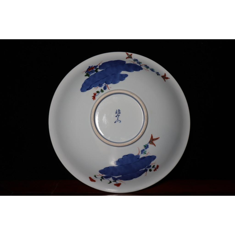 《部町》日本 源右衛門窯 伊萬里繪盤 菓子盤 附木箱 ｜抹茶 茶道具 茶道 花道 花藝 神社 茶碗 茶葉 京都 普洱-細節圖9