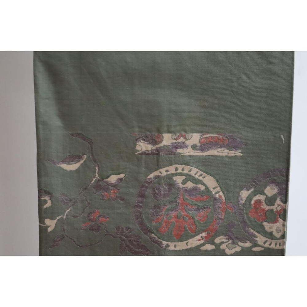 《部町》 日本 麒麟紋 六通和服腰帶 茶巾 茶墊 |浴衣 着物 袋帶 茶碗 茶道具 茶席 桌巾 花藝 茶杯-細節圖5