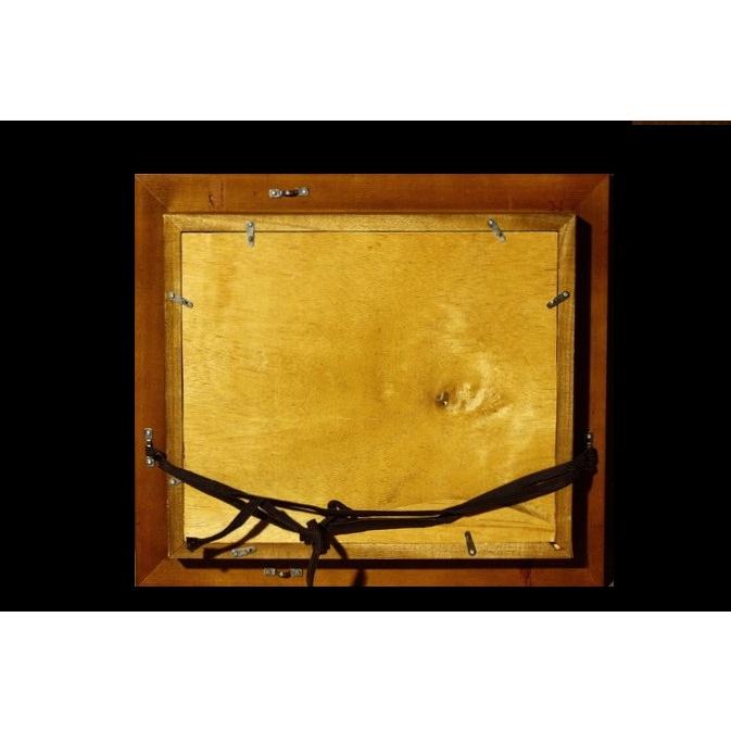 《部町》手繪油畫 虎斑貓憩 木框畫 ｜墨寶 文房 茶道 花藝 花道 禪 神社 法師 宗教 佛教 油畫 貓咪 貓-細節圖9