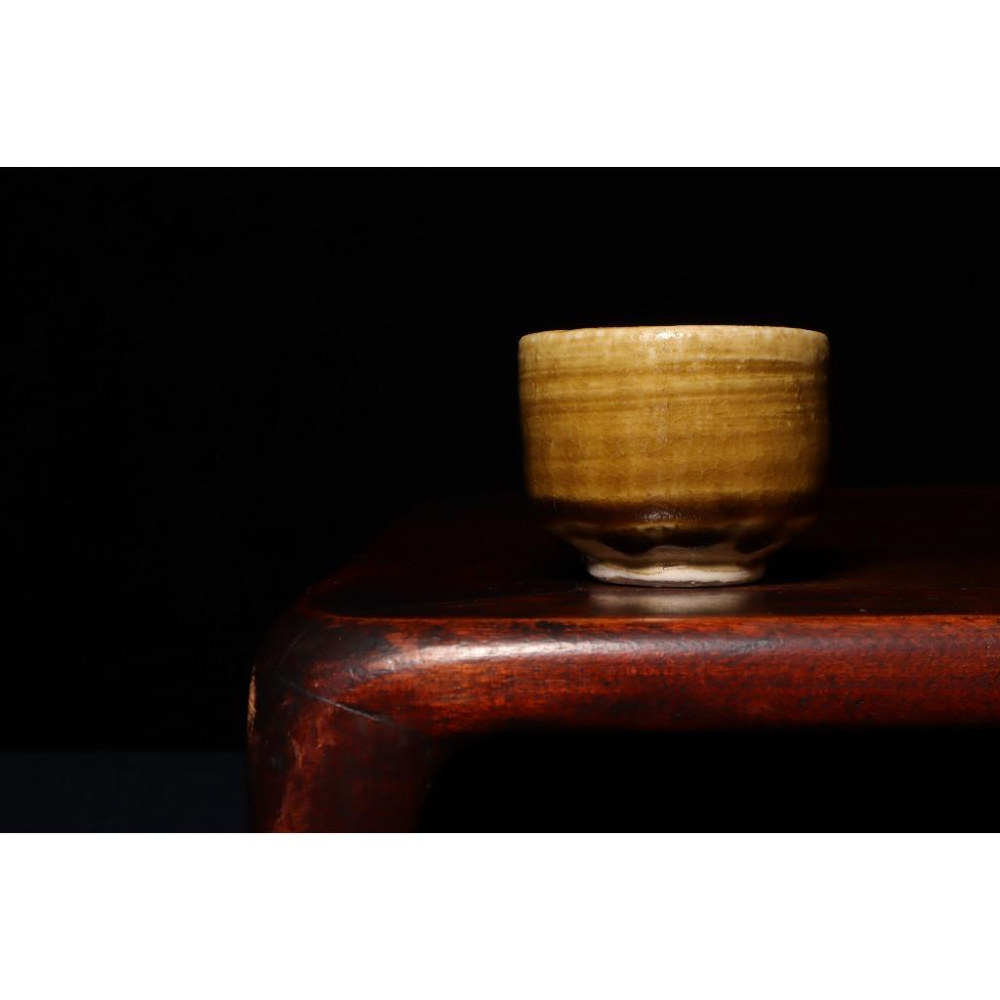 《部町》日本手捏 伊羅保 湯吞杯 茶杯｜抹茶 茶道具 茶道 花道 花藝 神社 茶碗 茶葉 京都 普洱茶 茶罐 茶藝-細節圖3