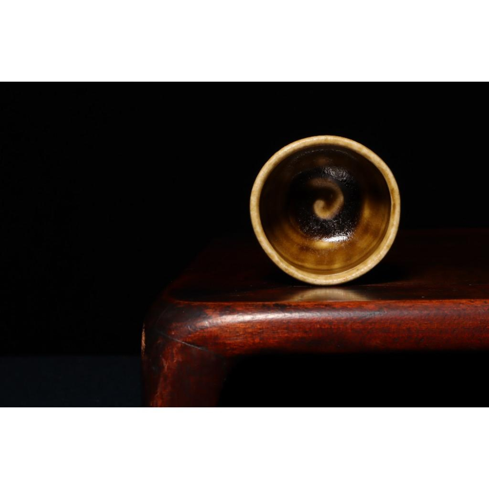 《部町》日本手捏 伊羅保 湯吞杯 茶杯｜抹茶 茶道具 茶道 花道 花藝 神社 茶碗 茶葉 京都 普洱茶 茶罐 茶藝-細節圖4