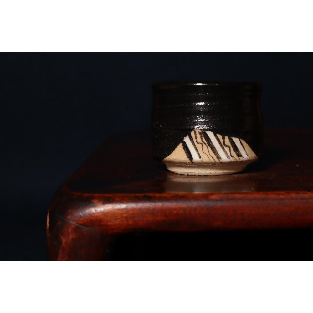 《部町》日本 背戶窯二十二代目 瀨戶名家 加藤令吉 手造湯吞杯 附木盒 ｜抹茶 茶道具 茶道 花道 花藝 神社 茶碗-細節圖2