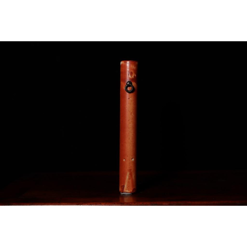 《部町》日本 志野名家 佐藤康元 掛花入 花器 附木箱｜抹茶 茶道具 茶道 花道 花藝 神社 京都 古董 茶碗 茶杯-細節圖6