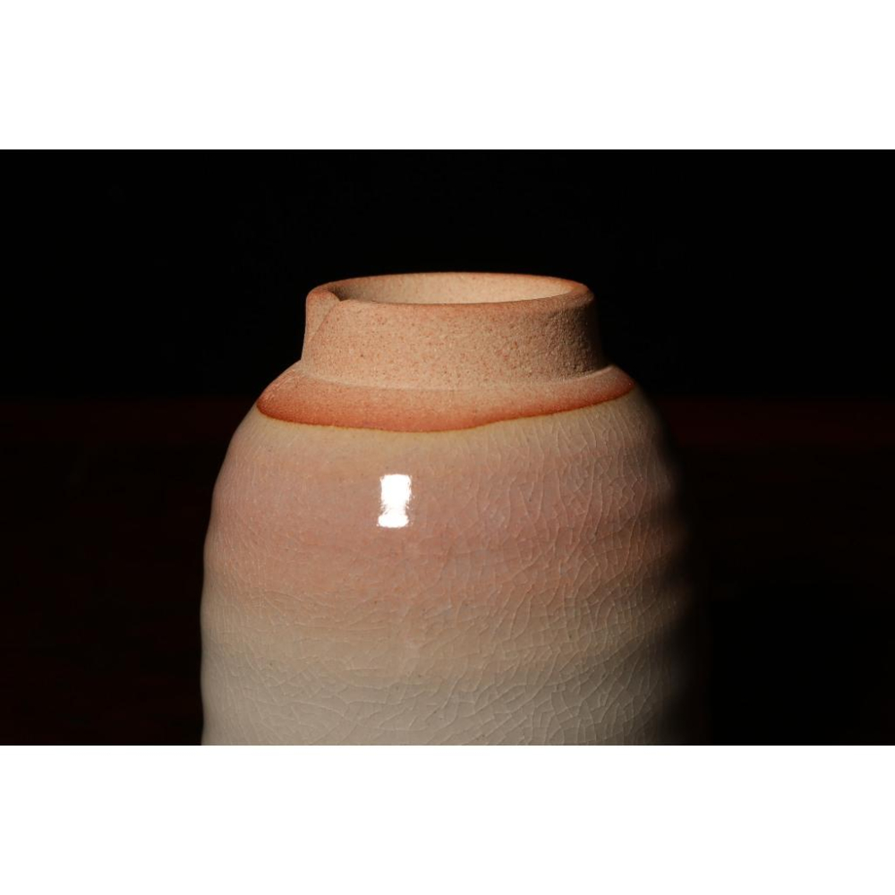 《部町》日本 萩燒椿秀窯 湯吞杯 茶杯 六客 附木箱｜抹茶 茶道具 茶道 花道 花藝 神社 京都 古董 茶碗 茶杯-細節圖7