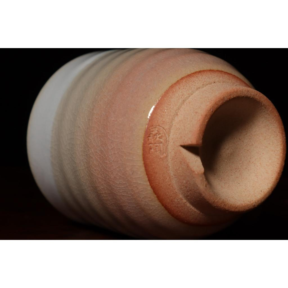 《部町》日本 萩燒椿秀窯 湯吞杯 茶杯 六客 附木箱｜抹茶 茶道具 茶道 花道 花藝 神社 京都 古董 茶碗 茶杯-細節圖8