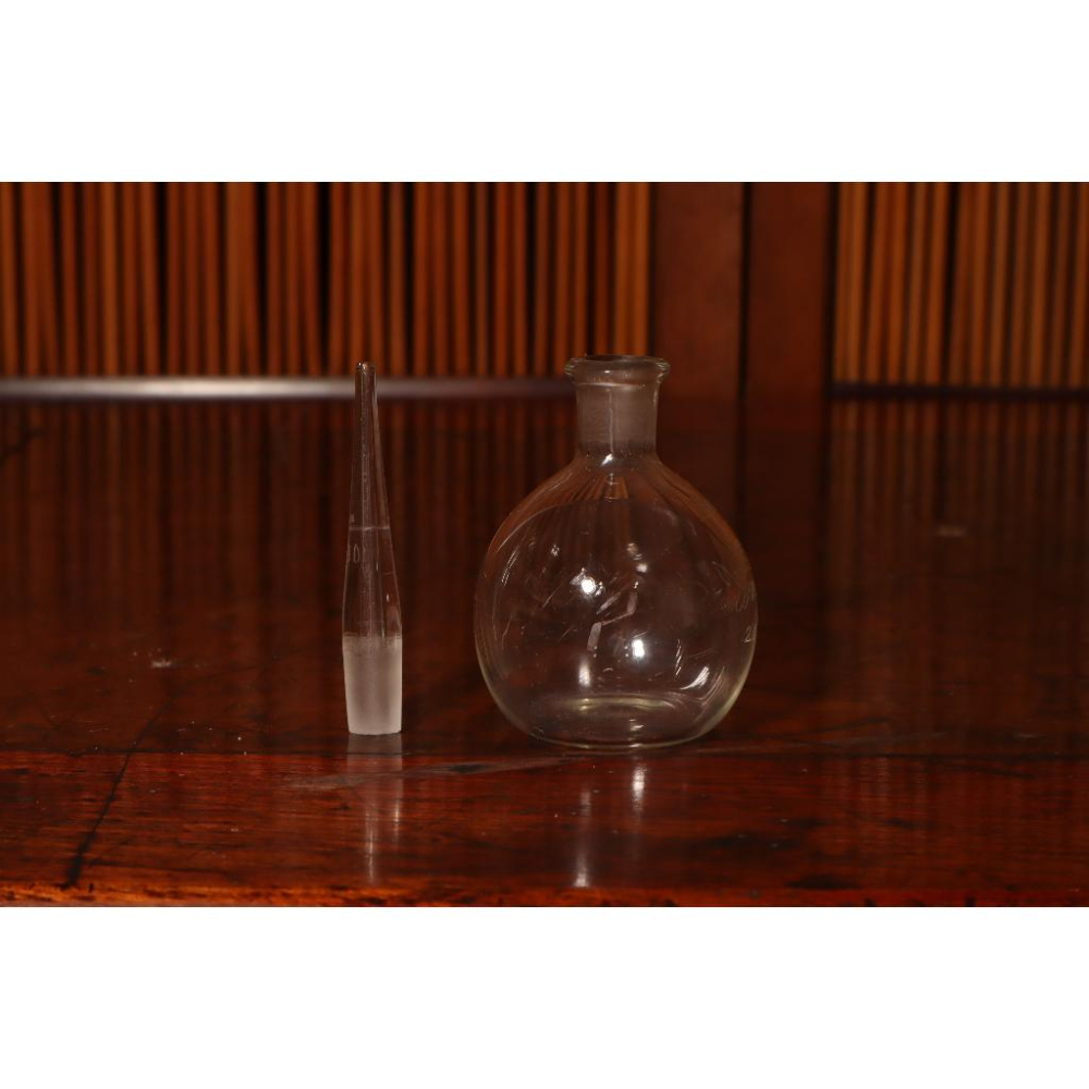 《部町》日本手造 老玻璃 聞香罐 香水瓶 ｜抹茶 茶道具 茶道 花道 花藝 神社 京都 古董 玻璃 文房 手吹 金箔 壺-細節圖4