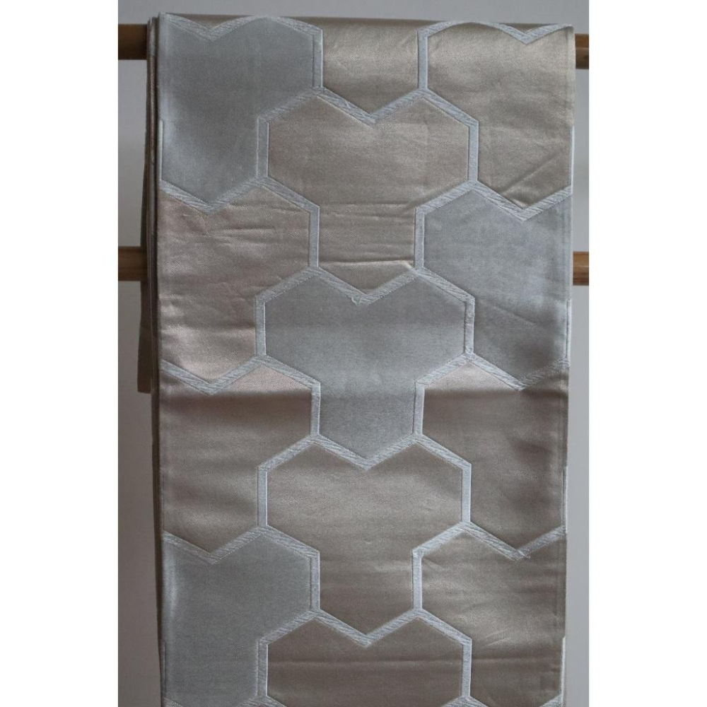 《部町》日本 兜甲紋 六通和服腰帶 茶巾 茶墊|浴衣 着物 袋帶 茶碗 茶道具 茶席 桌巾 花藝 茶杯-細節圖2