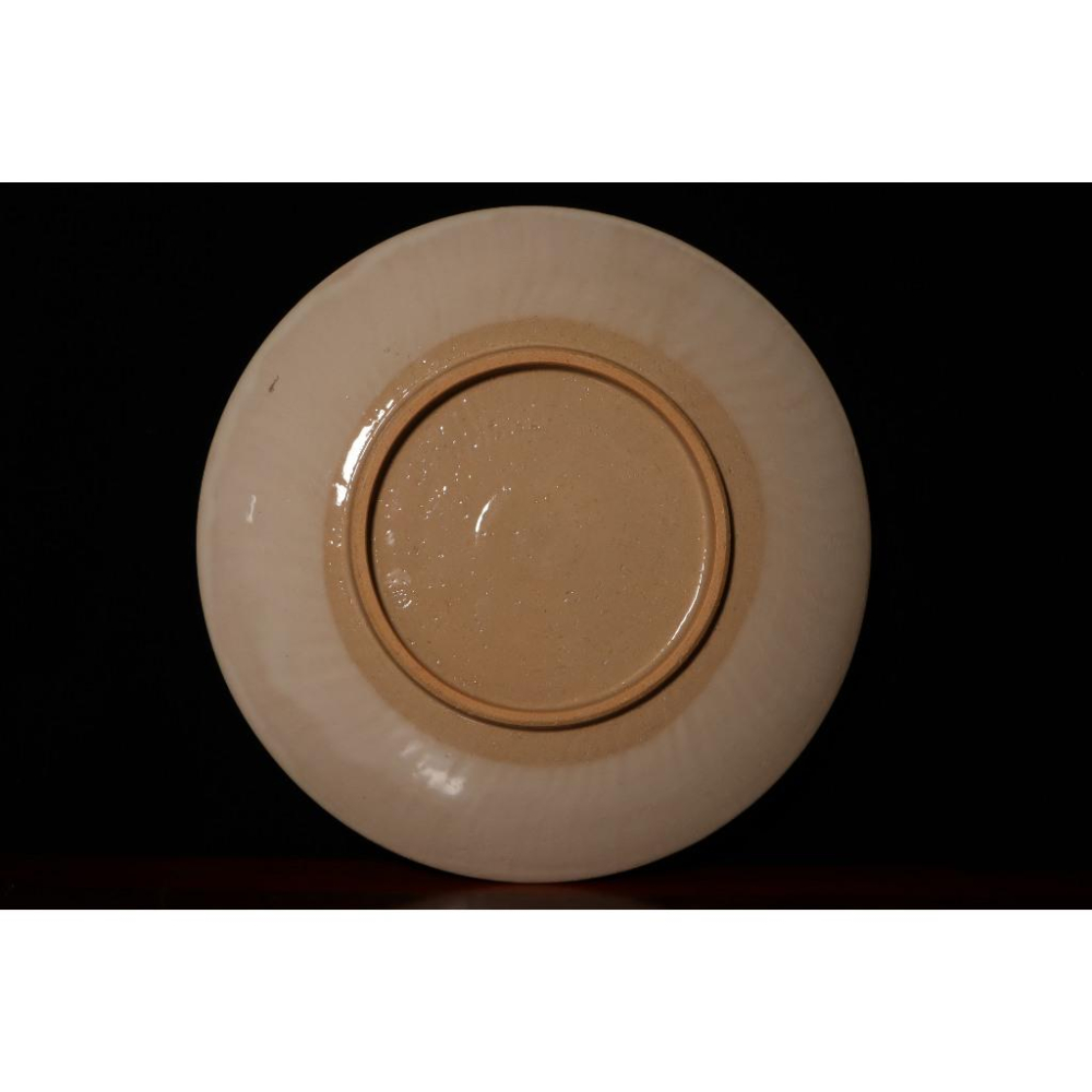 《部町》日本 京都陶葊 描金牡丹富貴 大茶盤｜抹茶 古董 茶杯 水杯 瓷器 磁器 茶碗 茶葉-細節圖9