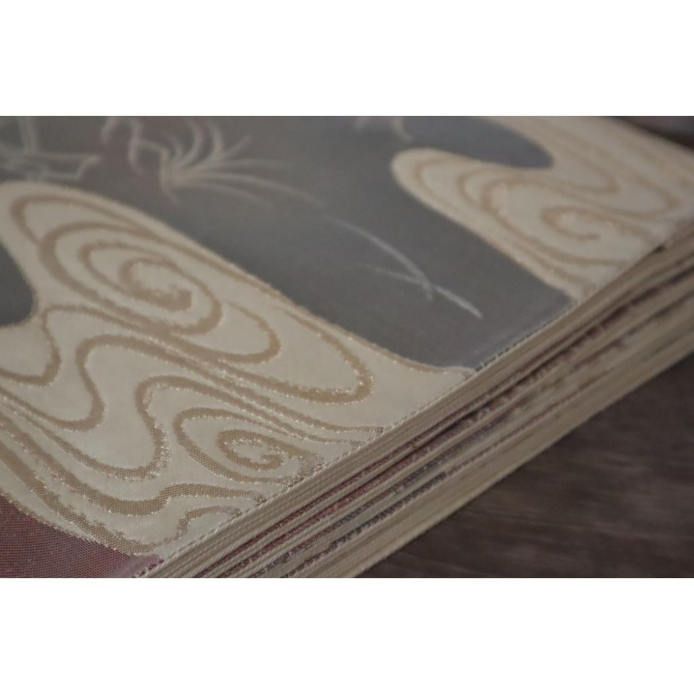 《部町》日本 錦織 花車紋樣 六通 和服腰帶 袋帯 茶墊 茶巾 |浴衣 着物 袋帶 茶碗 茶道具 茶席 桌巾 花藝 茶杯-細節圖2