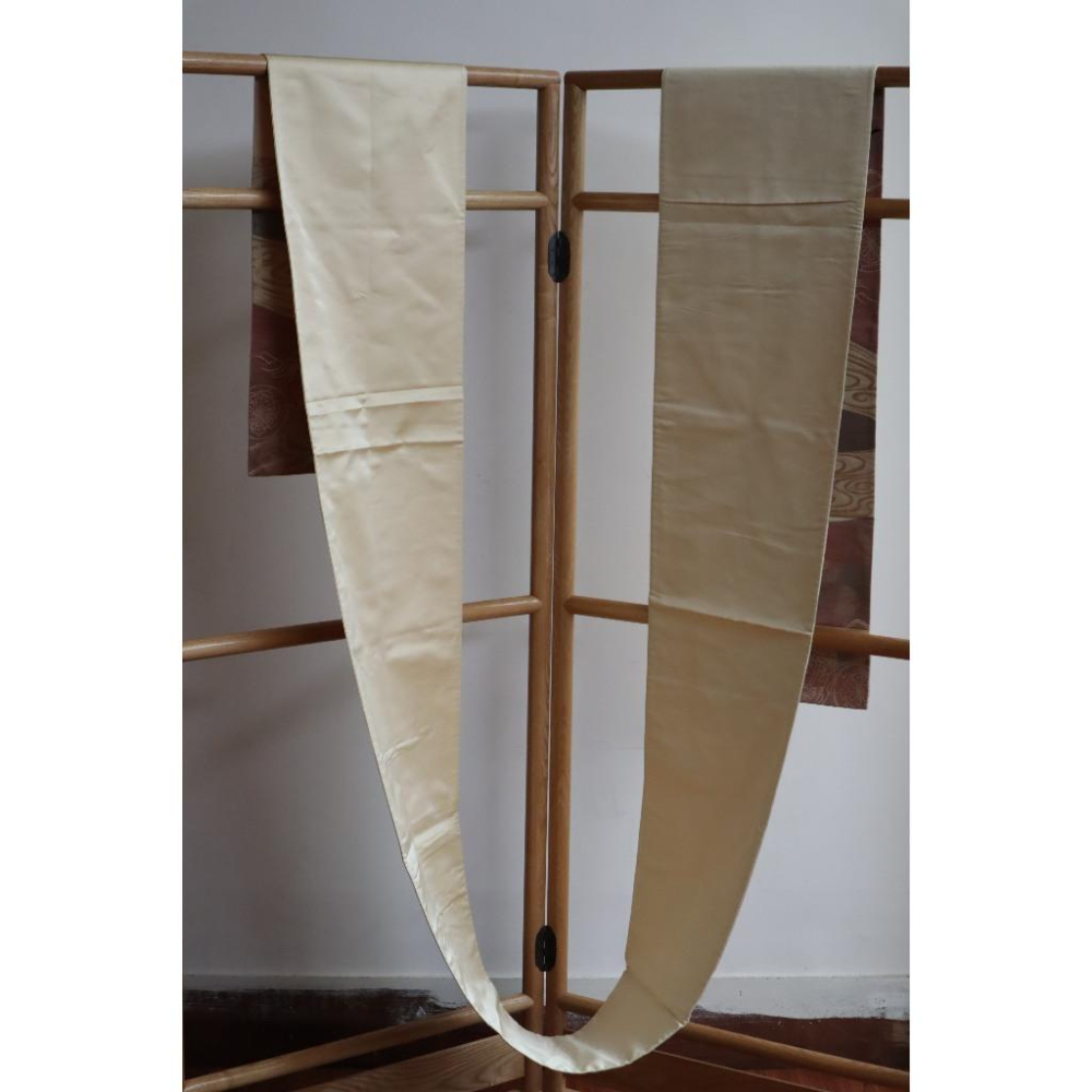 《部町》日本 錦織 花車紋樣 六通 和服腰帶 袋帯 茶墊 茶巾 |浴衣 着物 袋帶 茶碗 茶道具 茶席 桌巾 花藝 茶杯-細節圖8