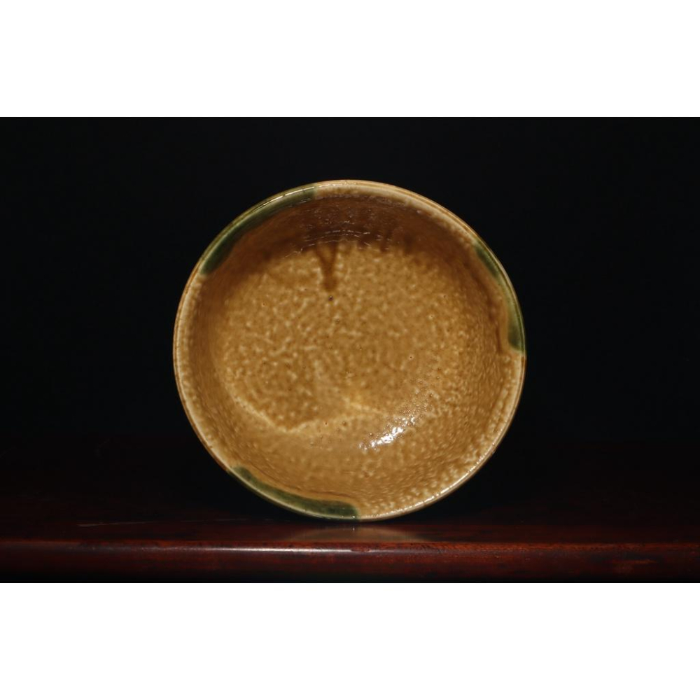 《部町》日本 黃瀨戶 高浮雕梅花 菓子缽 ｜抹茶 茶道具 茶道 花道 花藝 神社 京都 古董-細節圖7