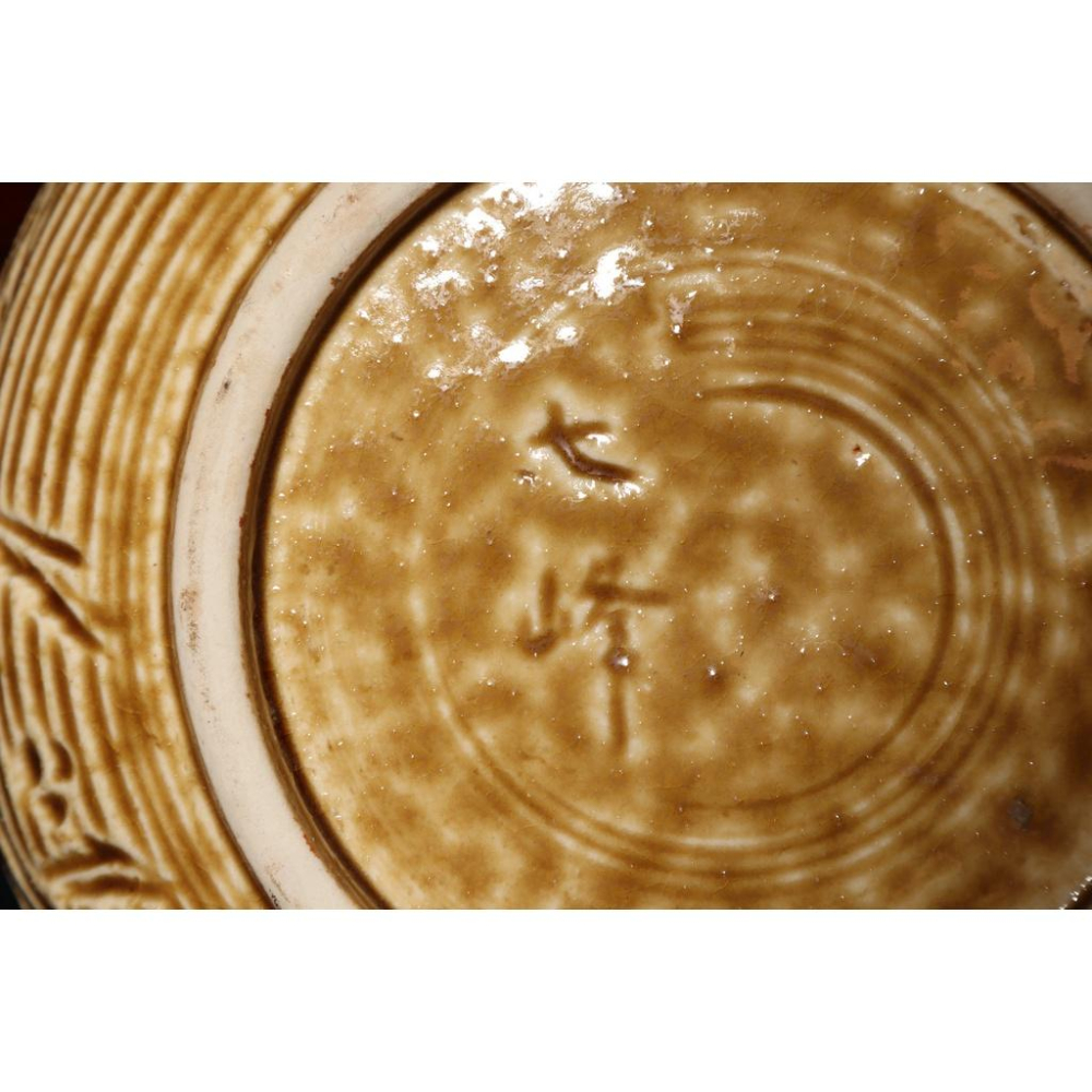 《部町》日本 黃瀨戶 高浮雕梅花 菓子缽 ｜抹茶 茶道具 茶道 花道 花藝 神社 京都 古董-細節圖8