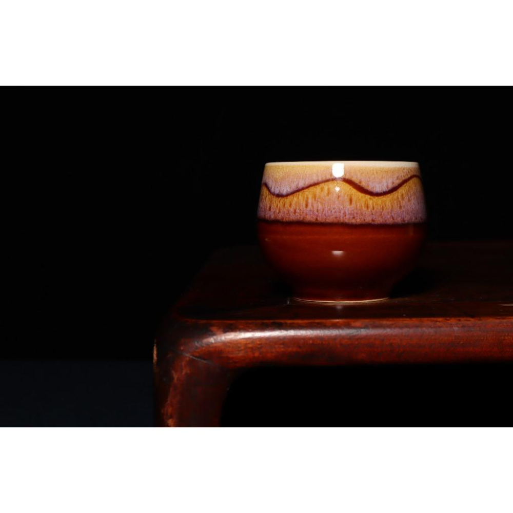 《部町》日本 海鼠釉窯變 湯吞杯 茶杯 水杯 ｜抹茶 茶道具 茶道 花道 花藝 神社 茶葉 茶杯 茶海 茶藝 普洱茶-細節圖3