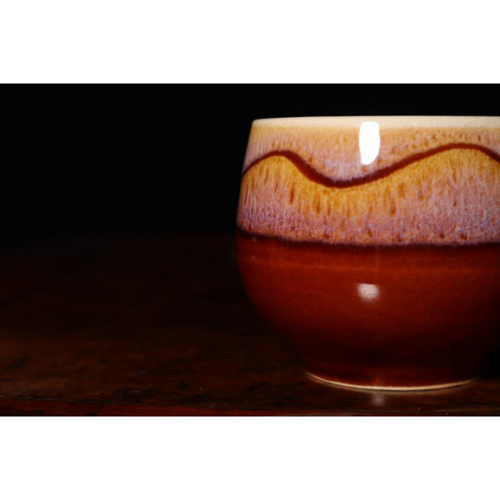 《部町》日本 海鼠釉窯變 湯吞杯 茶杯 水杯 ｜抹茶 茶道具 茶道 花道 花藝 神社 茶葉 茶杯 茶海 茶藝 普洱茶-細節圖5