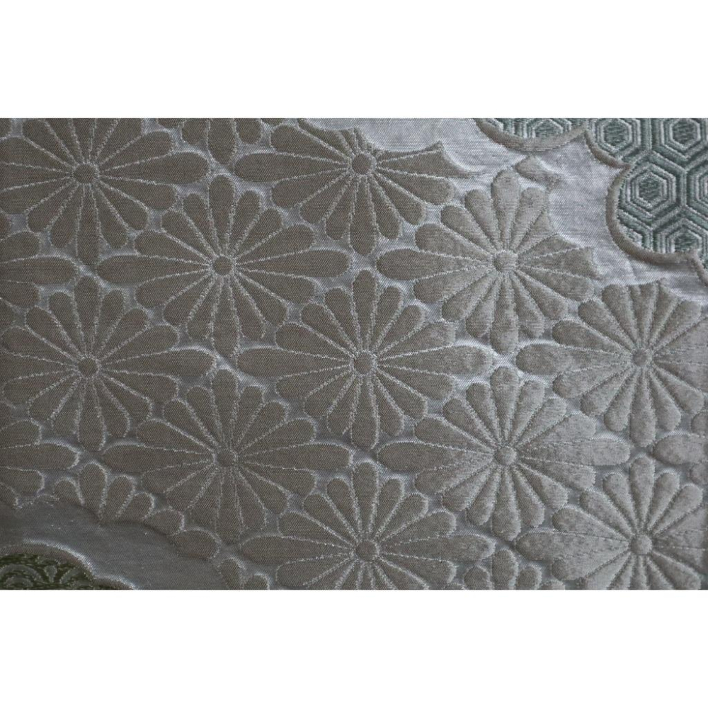 《部町》日本 佐賀織 花柄龜甲紗綾形 六通 和服腰帶 茶墊 茶巾 |浴衣 着物 袋帶 茶碗 茶道具 茶席 桌巾 花藝 茶-細節圖5