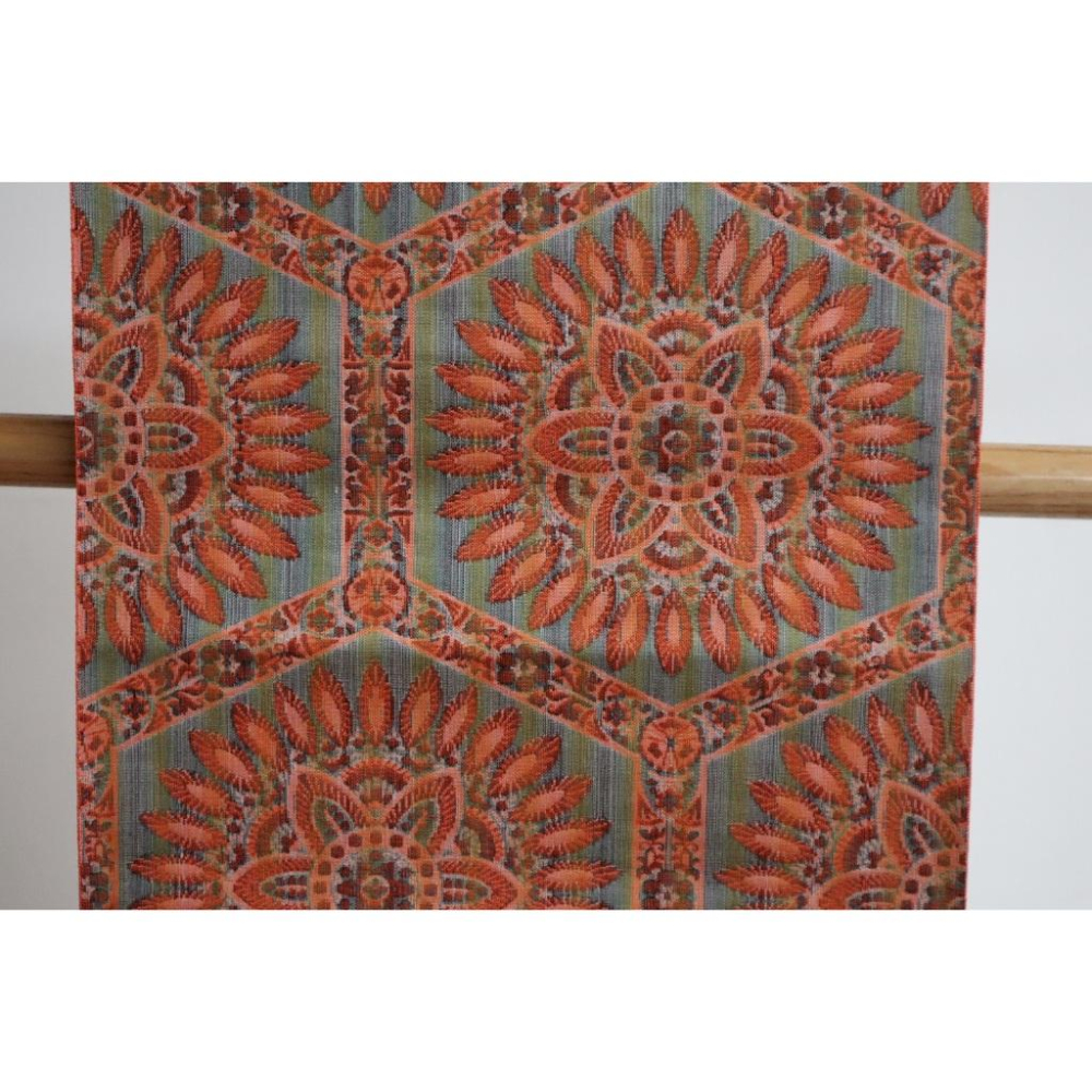 《部町》日本 正絹春留野留 名古屋 和服腰帶 茶巾 茶墊|浴衣 着物 袋帶 茶碗 茶道具 茶席 桌巾 花藝 茶杯-細節圖6