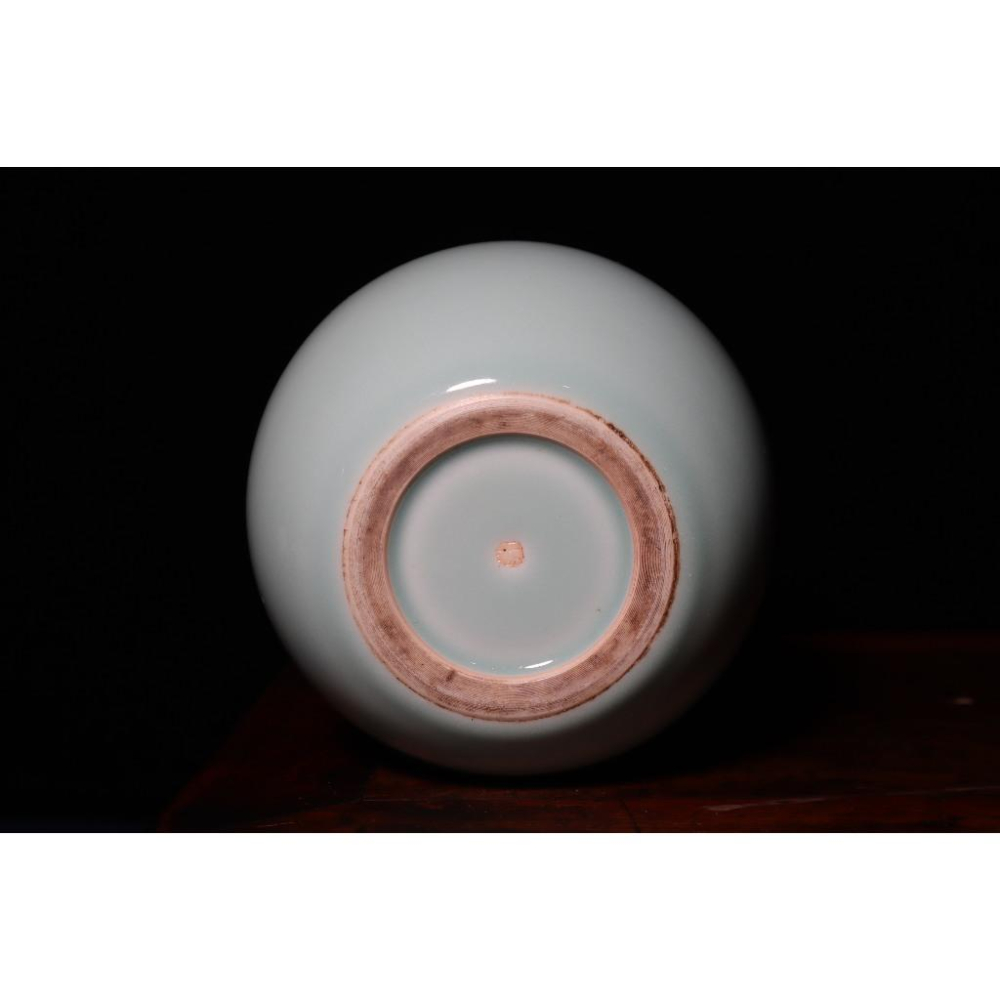 《部町》日本 朝款 手工造青瓷素面花瓶 花器｜抹茶 茶道具 茶道 花道 花藝 神社 茶碗 茶葉 京都 茶杯 茶藝 茶杯-細節圖9