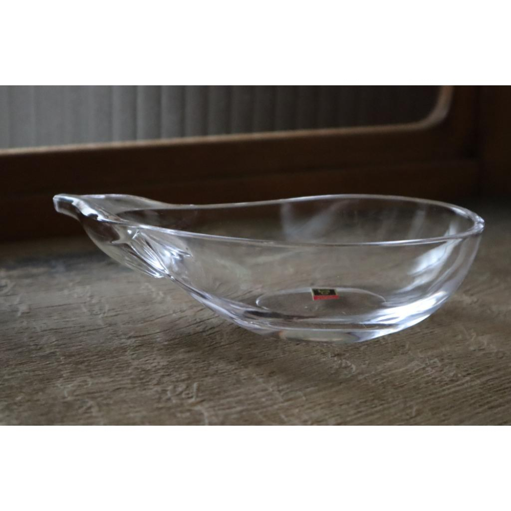 《部町》日本製 玻璃茄子型 小砵 皿 懷石料理盤 日式料理 ｜抹茶 茶道具 茶道 花道 花藝 神社 茶碗 茶葉 京都-細節圖2