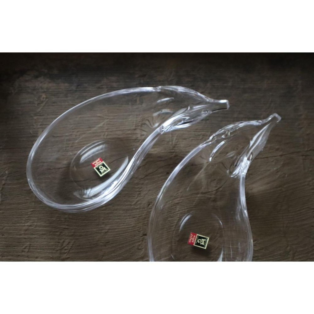 《部町》日本製 玻璃茄子型 小砵 皿 懷石料理盤 日式料理 ｜抹茶 茶道具 茶道 花道 花藝 神社 茶碗 茶葉 京都-細節圖3