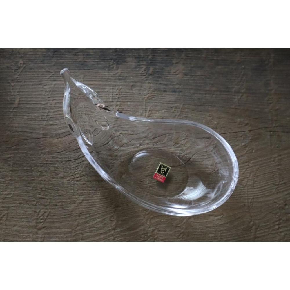 《部町》日本製 玻璃茄子型 小砵 皿 懷石料理盤 日式料理 ｜抹茶 茶道具 茶道 花道 花藝 神社 茶碗 茶葉 京都-細節圖4