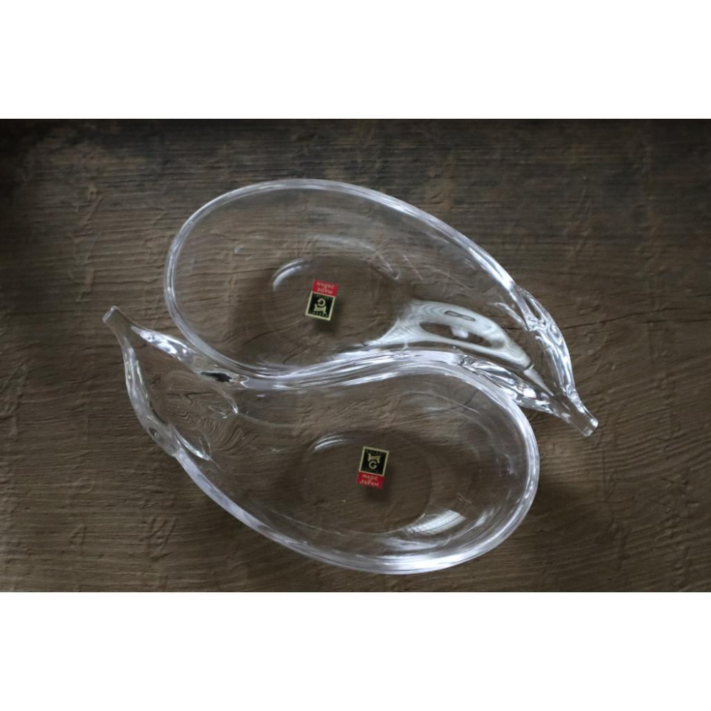 《部町》日本製 玻璃茄子型 小砵 皿 懷石料理盤 日式料理 ｜抹茶 茶道具 茶道 花道 花藝 神社 茶碗 茶葉 京都-細節圖7