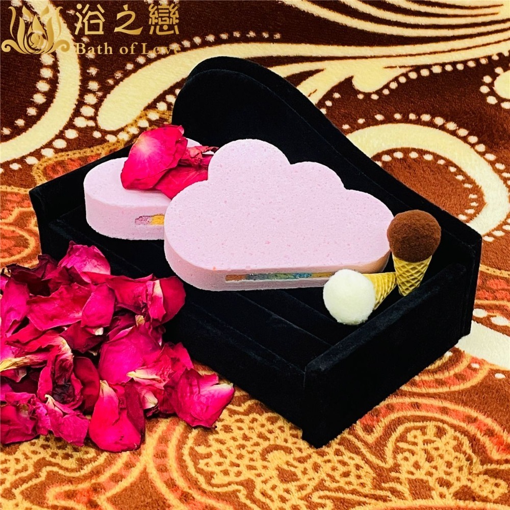 【超多泡泡】彩虹雲朵泡澡錠 MIT品質保證 泡澡精油 沐浴球 泡澡球 入浴球 洗澡球 泡泡浴 精油香氛SPA 節日送禮-細節圖4