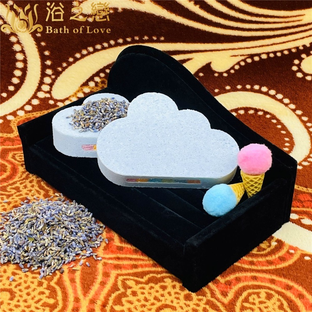 【超多泡泡】彩虹雲朵泡澡錠 MIT品質保證 泡澡精油 沐浴球 泡澡球 入浴球 洗澡球 泡泡浴 精油香氛SPA 節日送禮-細節圖6