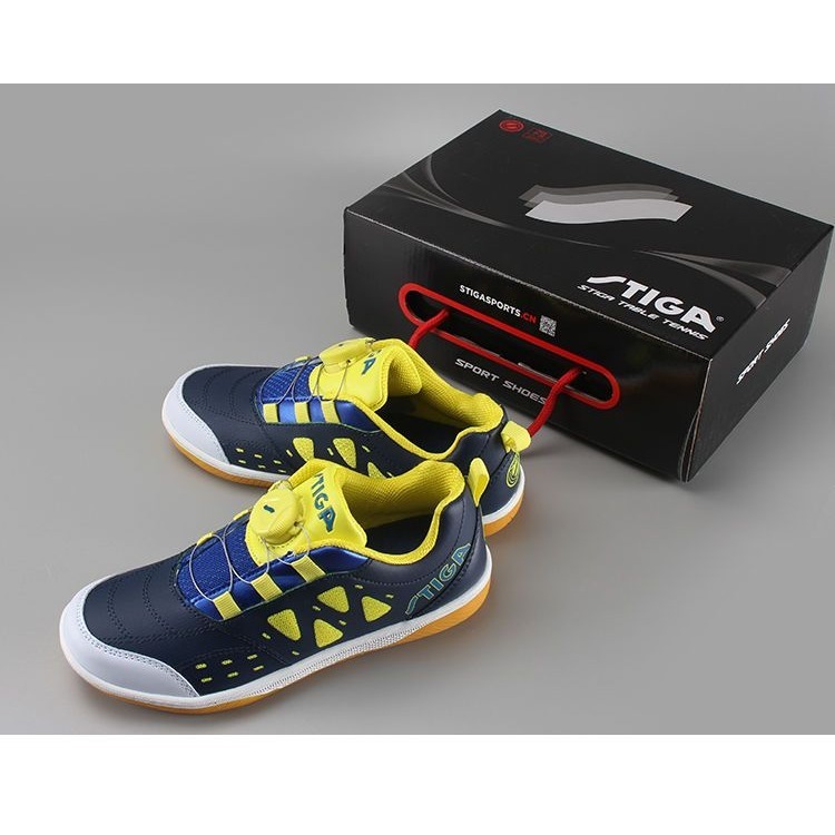 stiga 兒童桌球鞋 旋轉盤繫鞋帶-細節圖2