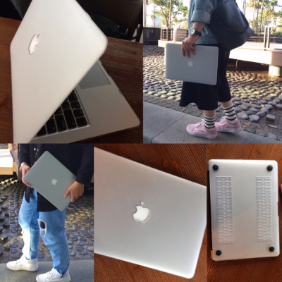 蘋果 筆電MacBook airmac pro air13 m1 m2 保護套 防摔殼 保護殼 白 微透 磨砂