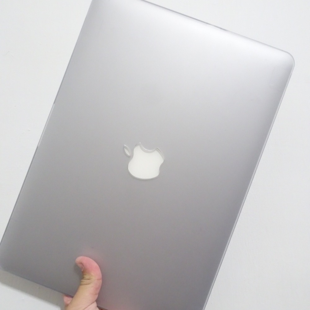 蘋果 筆電MacBook airmac pro air13 m1 m2 保護套 防摔殼 保護殼 白 微透 磨砂-細節圖2