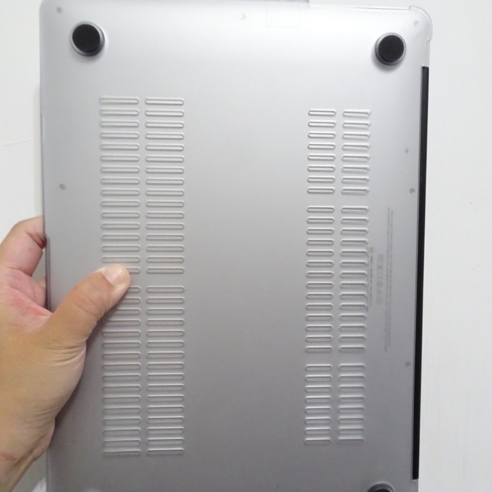蘋果 筆電MacBook airmac pro air13 m1 m2 保護套 防摔殼 保護殼 白 微透 磨砂-細節圖4