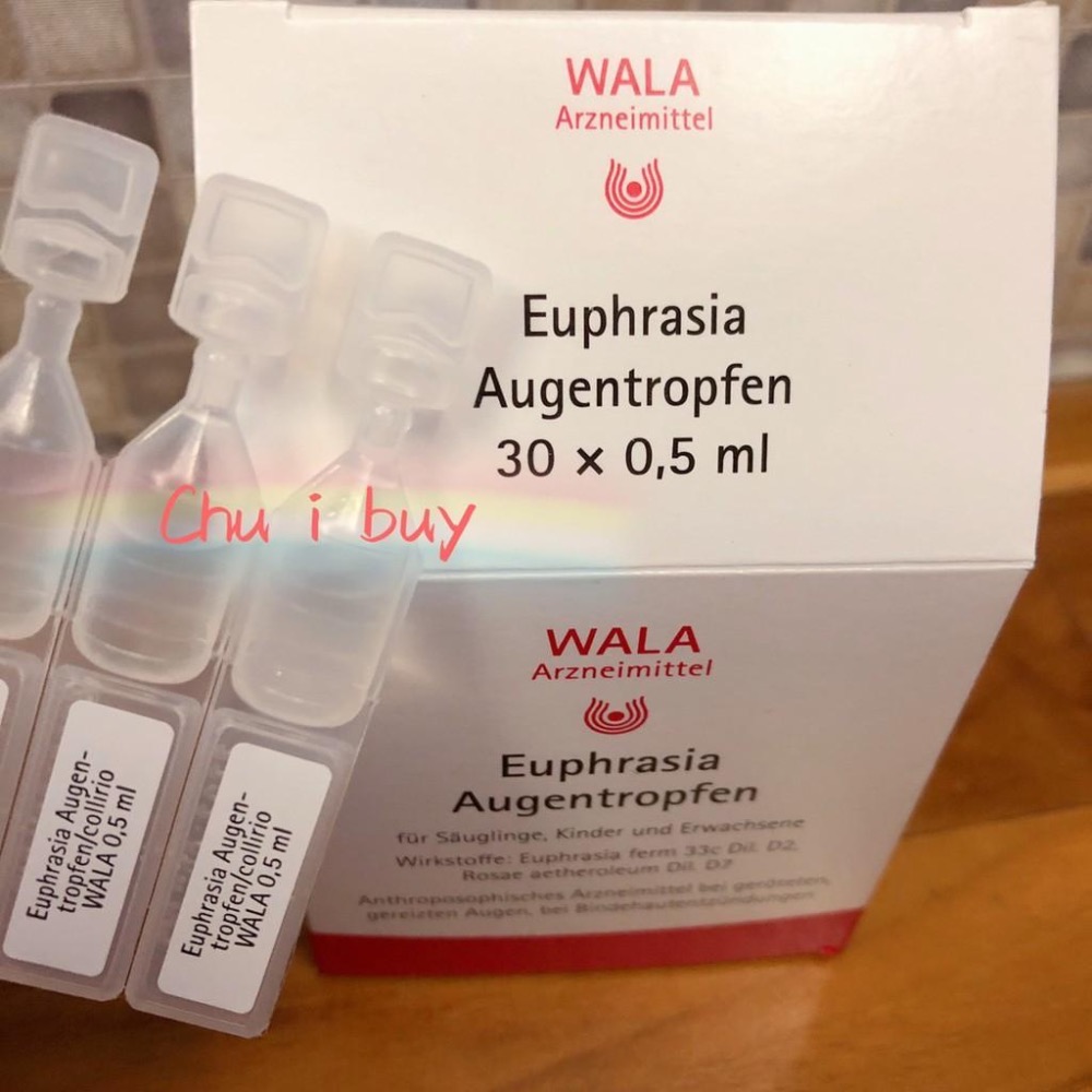【預勾】德國Wala Euphrasia Augentropfen  滴眼液30支裝-細節圖3