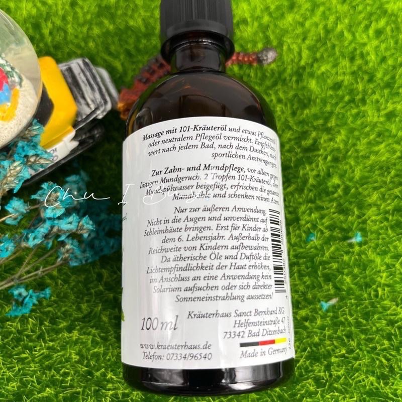 【預購+現貨】德國百年老店Sanct Bernhard 101-Kräuteröl 草藥油100ml-細節圖2