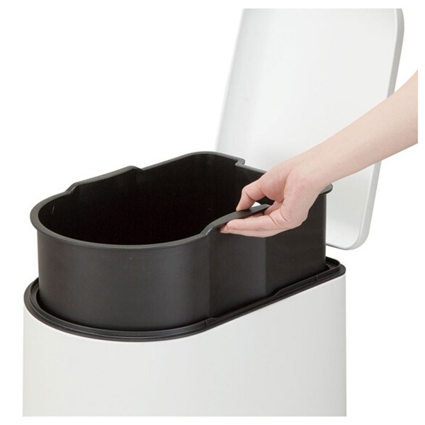 【竹代購】正品代購 nitori宜得利家居 緩降垃圾桶 北歐風格 超質感 腳踏式垃圾桶 時尚 附內桶-細節圖2