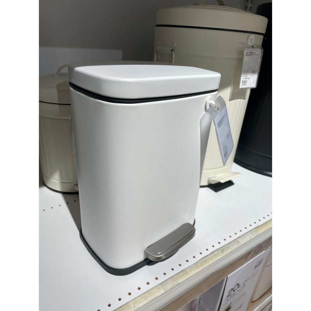 【竹代購】正品代購 nitori宜得利家居 緩降垃圾桶 北歐風格 超質感 腳踏式垃圾桶 時尚 附內桶-細節圖5